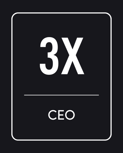 3X CEO